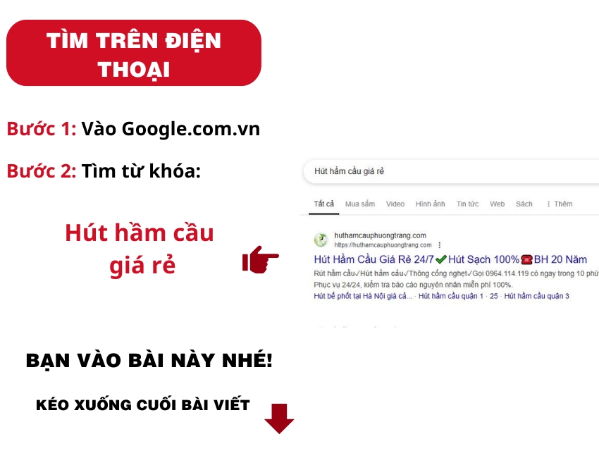 Hut ham cau gia re 101